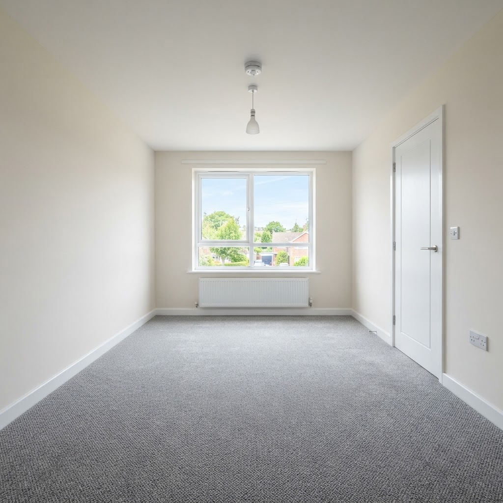 A freshly refurbished empty void property ready for a new tenant